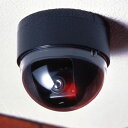 防犯カメラ ダミー ドーム型防犯ダミーカメラ ( 監視カメラ セキュリティカメラ 屋外 屋内 防犯対策 泥棒対策 空き巣対策 ) 【39ショップ】