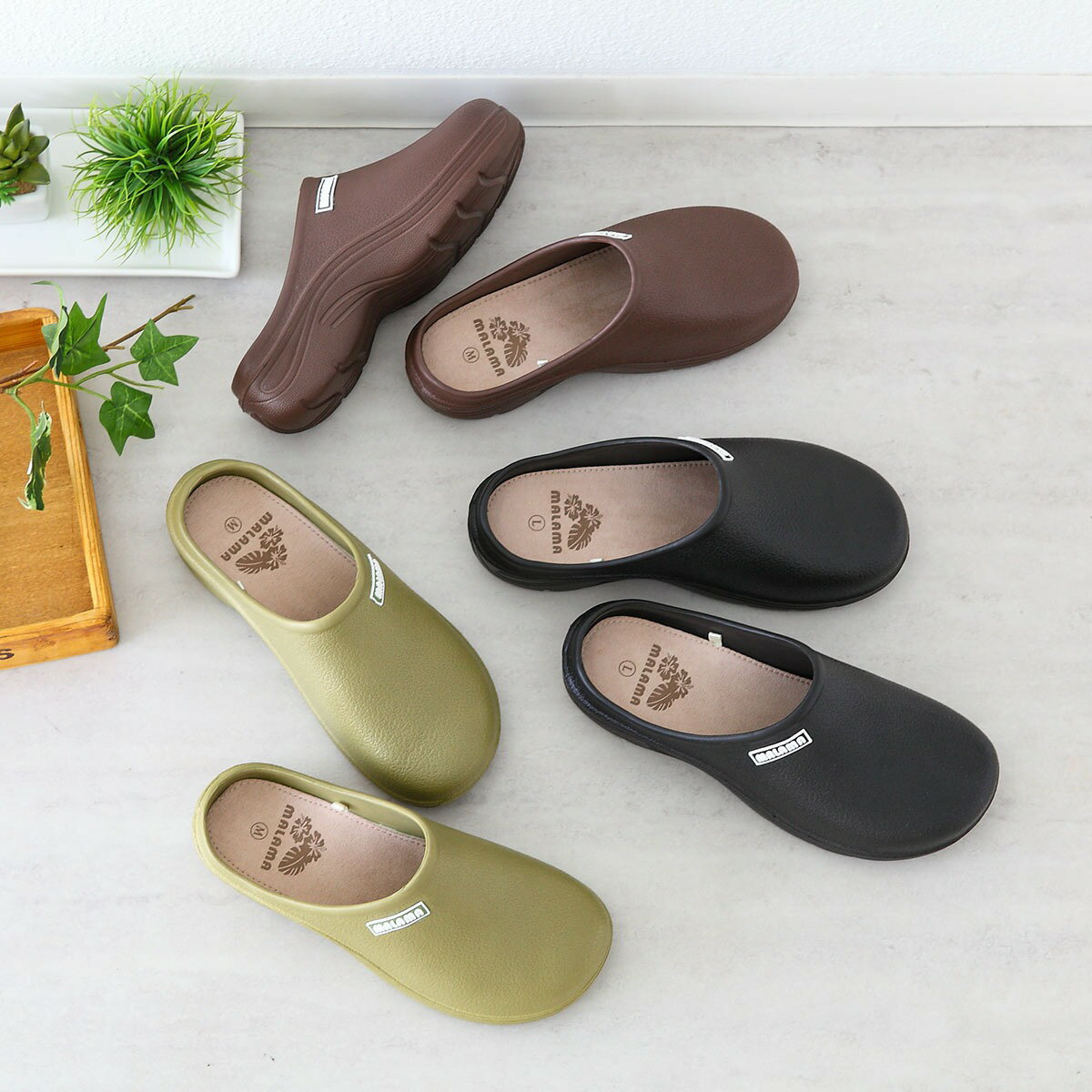 サボサンダル メンズ 無地 26.0cm 27.0cm EVA素材 ( サンダル スリッパ サボ クロッグサンダル 軽量 外履き 室内履き ルームシューズ ルー...