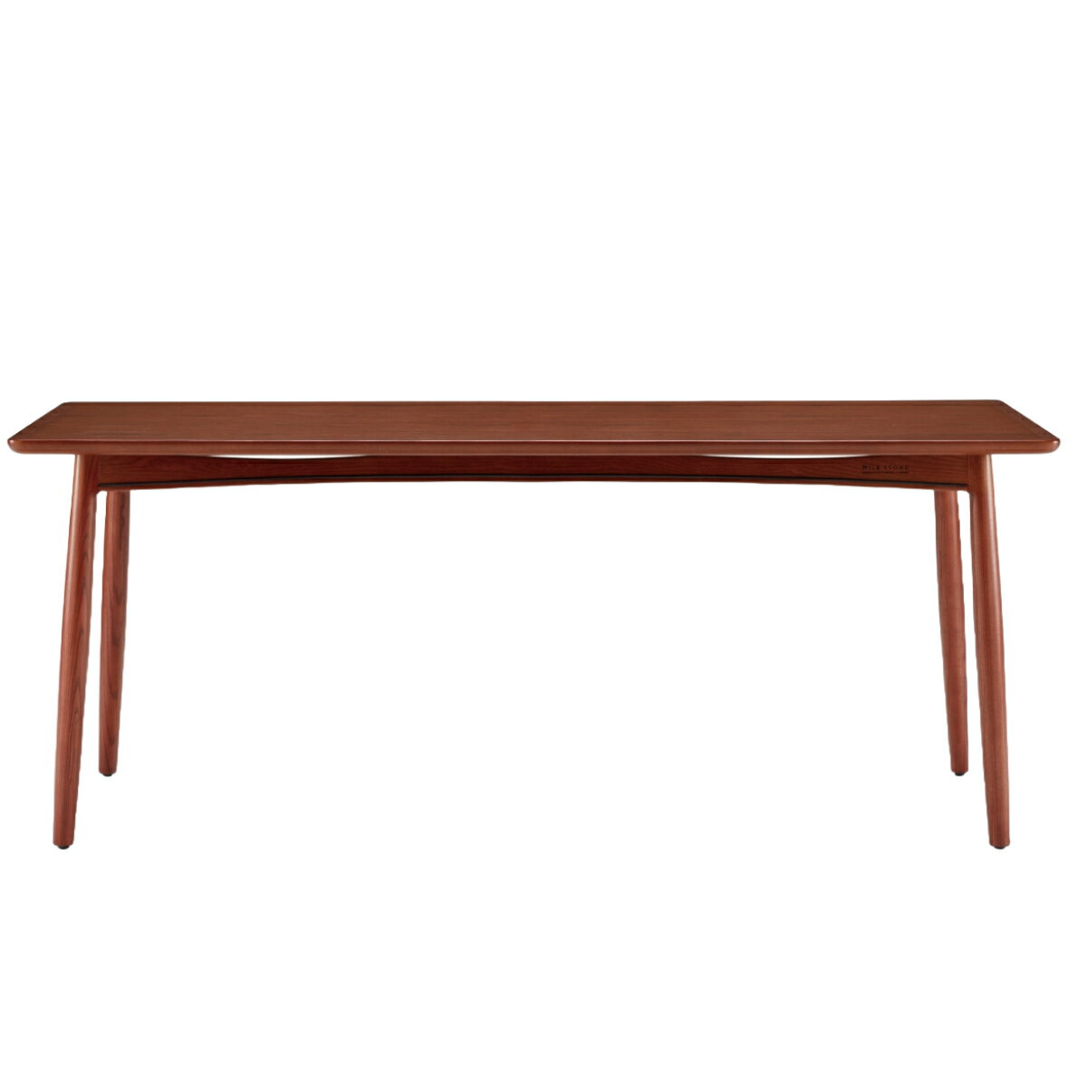 ダイニングテーブル 幅180cm MILE STONE （ 開梱設置 天然木 天板 ローズウッド 4人掛け 木製 テーブル 木目 北欧 シンプル ビンテージ調 ヴィンテージ調 ）【39ショップ】