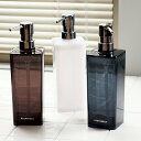 ディスペンサー 詰め替えボトル 550ml ( シャンプーボトル 透明 クリアカラー 日本製 バスグッズ 詰め替え用 ボトル シャンプー 洗面用品 550 お風...