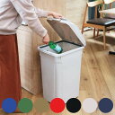 ゴミ箱 45L 屋外兼用 ハンドル分別ダストボックス ( ごみ箱 45リットル 屋外 屋内 大容量 外用 ふた付き 分別 ハンドルペール ロック付 分別用 スト...
