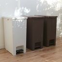 ゴミ箱 45L 同色3個セット エバン ペダルペール ふた付き ( ごみ箱 ペダル式 45リットル 分別 蓋つき プラスチック フタ付き 足踏み 3分別 ダスト...