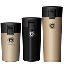 水筒 290ml ステンレス ワンタッチ 真空断熱携帯タンブラー コーヒー ( ワンプッシュ 保温 保冷 コーヒー用 ステンレスマグボトル おしゃれ タンブラー 持ち歩き 蓋付き ステンレス製 ふた付き マグ ボトル カフェマグ )【39ショップ】