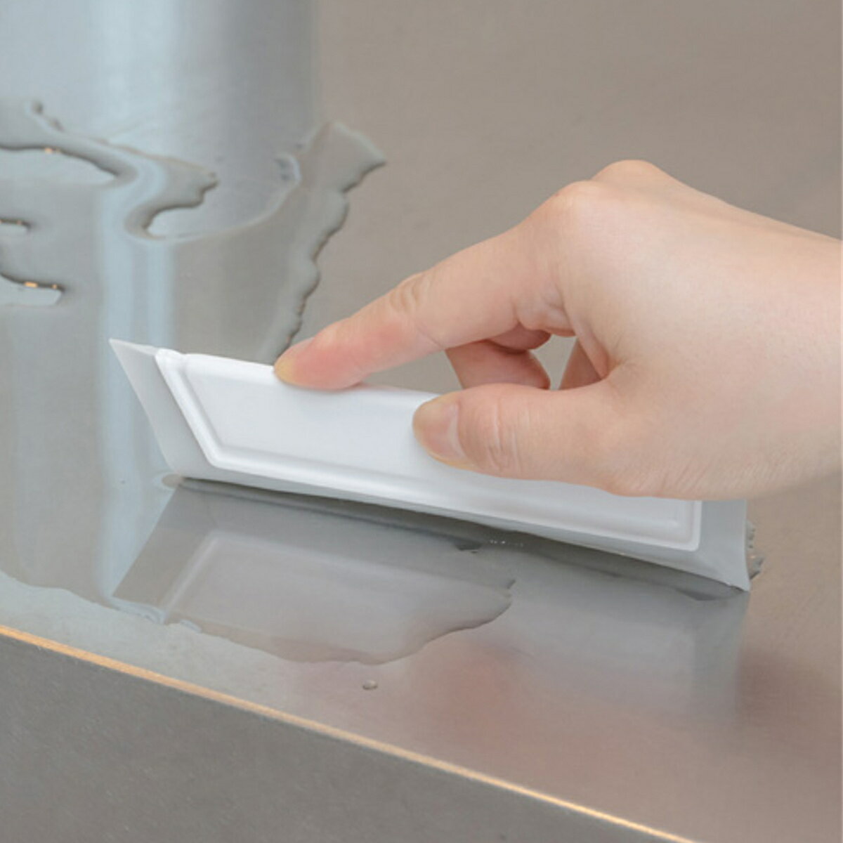 スクイージー 水切り sm＠rt675 キッチンスクイージー フィルムフック付 （ スマート ワイパー 小さい ..