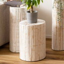 プランタースタンド グリーンベース 高さ40×直径30cm 木製 ( フラワースタンド 花台 飾り台 フラワー スタンド 丸太 木 丸 室内 植木鉢スタンド 縦...
