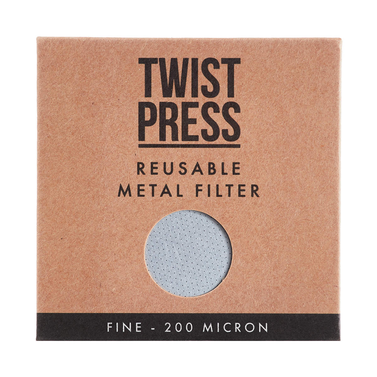 ツイストプレス 専用 BARISTA＆CO フィルター Fine Metal Filter （ バリスタ＆コー ツイストプレス用 交換用 ステンレス メタルフィルター コーヒーフィルター コーヒー プレス 珈琲 ドリッパー コーヒーメーカー ）【39ショップ】