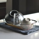 【レビュー特典付き】 ビーワーススタイル すっきり暮らす水切りかご 浅型 ( 水切りラック 日本製 ステンレス 水切りかご 水切りカゴ 水切り シンク上 燕三条...