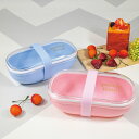 弁当箱 600ml プチフルール オーバル 1段 ランチボックス ( お弁当箱 食洗機対応 レンジ対応 ドーム蓋 女子 日本製 食洗機OK レンジOK お弁当 ...