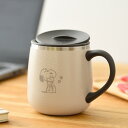 BRUNO マグカップ 320ml PEANUTS 蓋つきステンレスマグ short ( ブルーノ スヌーピー ステンレスマグ ステンレス製 保温 保冷 カップ...