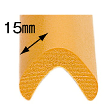 ベビー安心クッション ちびちび 幅1.5cm×40cm コーナークッション コーナーガード 2本入 ( テーブル 机 角カバー 角ガード セーフティグッズ コーナーカバー ベビー用品 赤ちゃん 保護 安全対策 ) 【39ショップ】