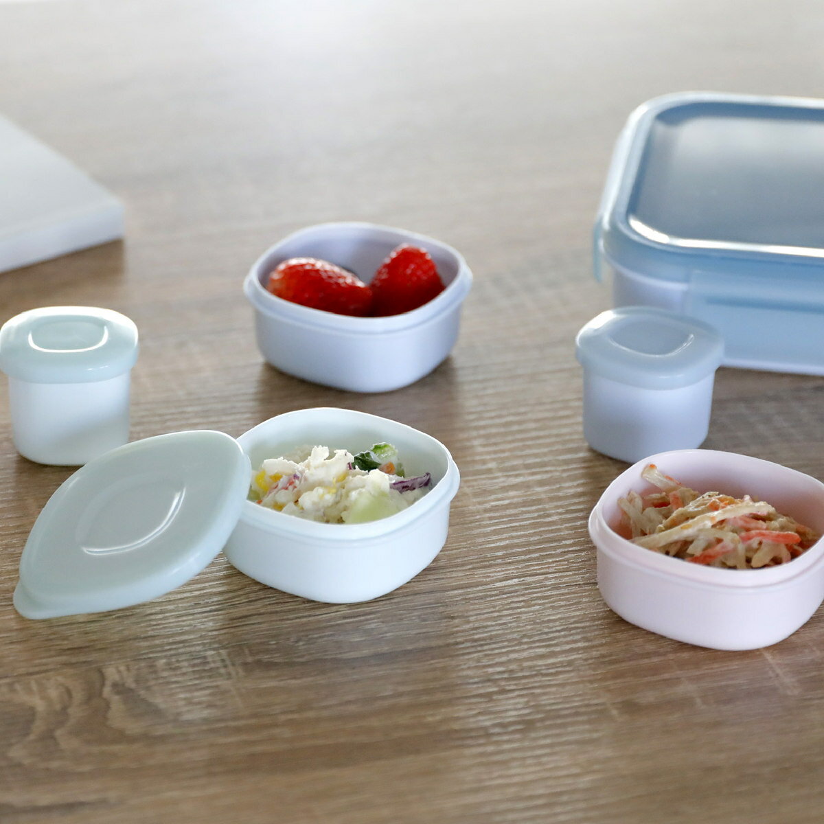 おかずカップ お弁当にもう一品おかず容器 Mサイズ 3個入り ( お弁当箱 保存容器 3個セット 食洗機対応 レンジ対応 おかずケース 食洗機OK レンジOK ...