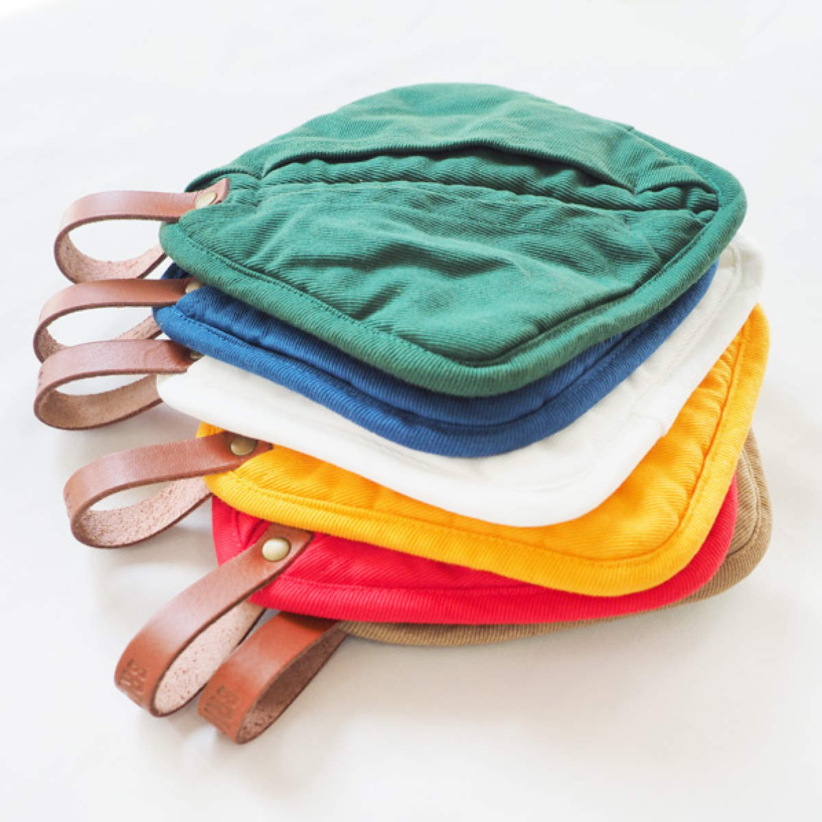 鍋敷き BRICKS POT STAND ( ブリックス 綿100% 日本製 鍋つかみ ポットスタンド 鍋しき 鍋敷 なべしき 鍋置き 綿 コットン 鍋掴み な...