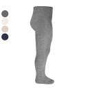 タイツ condor 子供 3歳〜4歳 Side patterned tights ( コンドル カラータイツ 子供用タイツ キッズ ジュニア 編みこみ シンプ...