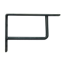 棚受け ブラケットM Bタイプ L型 アイアン ( 棚受け金具 ブラケット DIY 金具 アイアンブラケット ウォールシェルフ 壁 棚 ラック シェルフ 壁掛け 飾り棚 ディスプレイ おしゃれ ブラック アンティーク調 ) 【39ショップ】