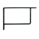 棚受け ブラケットL Bタイプ L型 アイアン ( 棚受け金具 ブラケット DIY 金具 アイアンブラケット ウォールシェルフ 壁 棚 ラック シェルフ 壁掛け 飾り棚 ディスプレイ おしゃれ ブラック アンティーク調 ) 【39ショップ】