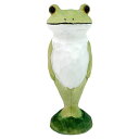 コポー 木製 直立 カエル 置物 ( Copeau 置き物 コポタロウ 玄関 かえる 蛙 グッズ マスコット ミニチュア 雑貨 オーナメント インテリア 手彫り 飾る かわいい 可愛い オブジェ リビング 卓上 机上 小さい ) 【39ショップ】