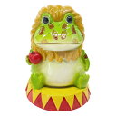 コポー サーカス ライオンになるツノガエル カエル 置物 ( Copeau 置き物 ツノ親分 かえる 蛙 グッズ マスコット ミニチュア 雑貨 オーナメント インテリア 玄関 飾る かわいい 可愛い オブジェ リビング 卓上 机上 ツノガエル )【39ショップ】