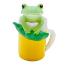 コポー 一杯いかが? カエル 置物 ( Copeau 置き物 コポタロウ かえる 蛙 グッズ マスコット ミニチュア 雑貨 オーナメント インテリア 玄関 飾る かわいい 可愛い オブジェ リビング 卓上 机上 小さい デスク )【39ショップ】