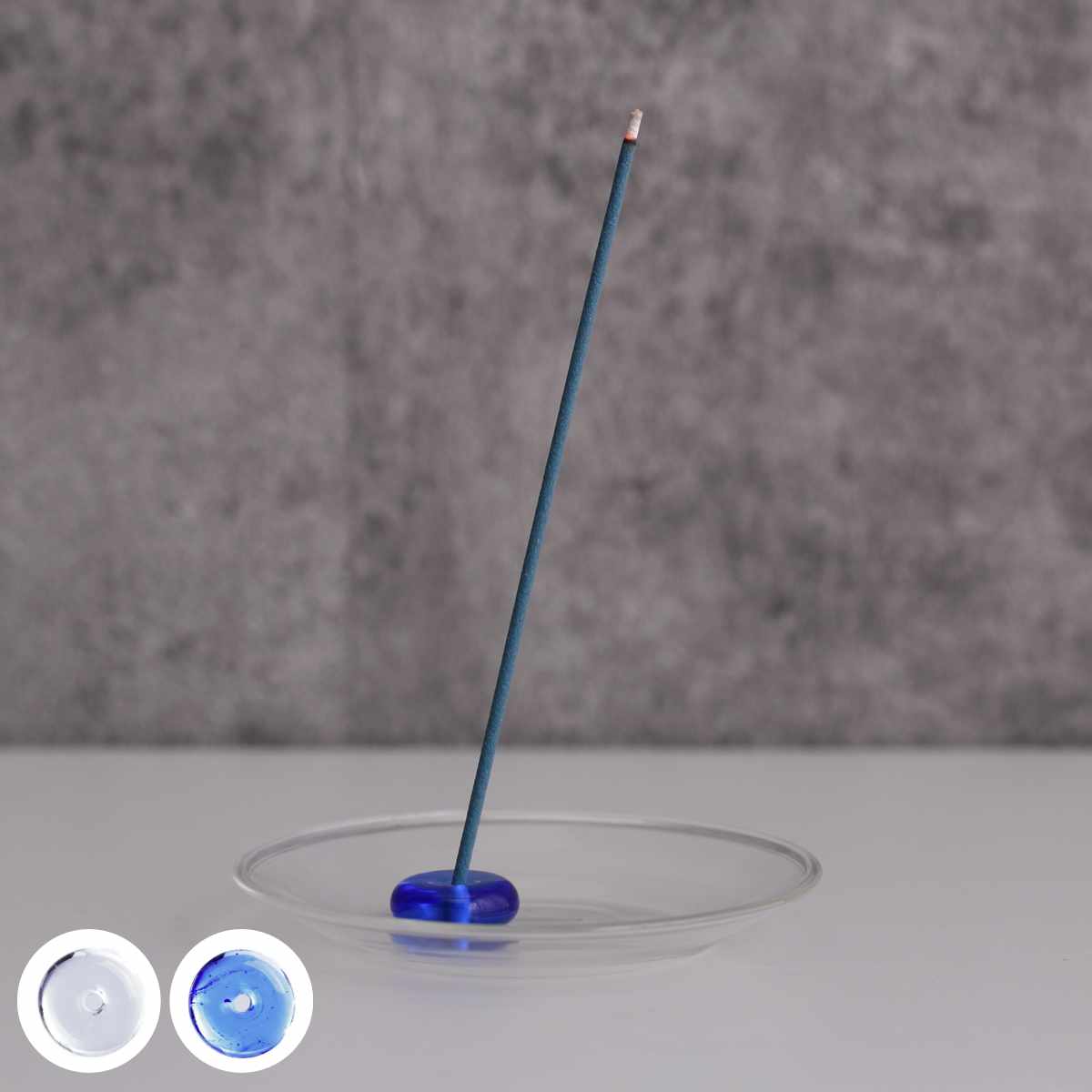 香立 HOME FRAGRANCE TOOL ガラス香皿香立てセット ( 香立て おしゃれ ガラス 香皿 お香立て スティック ロング インセンス インセンスホ...