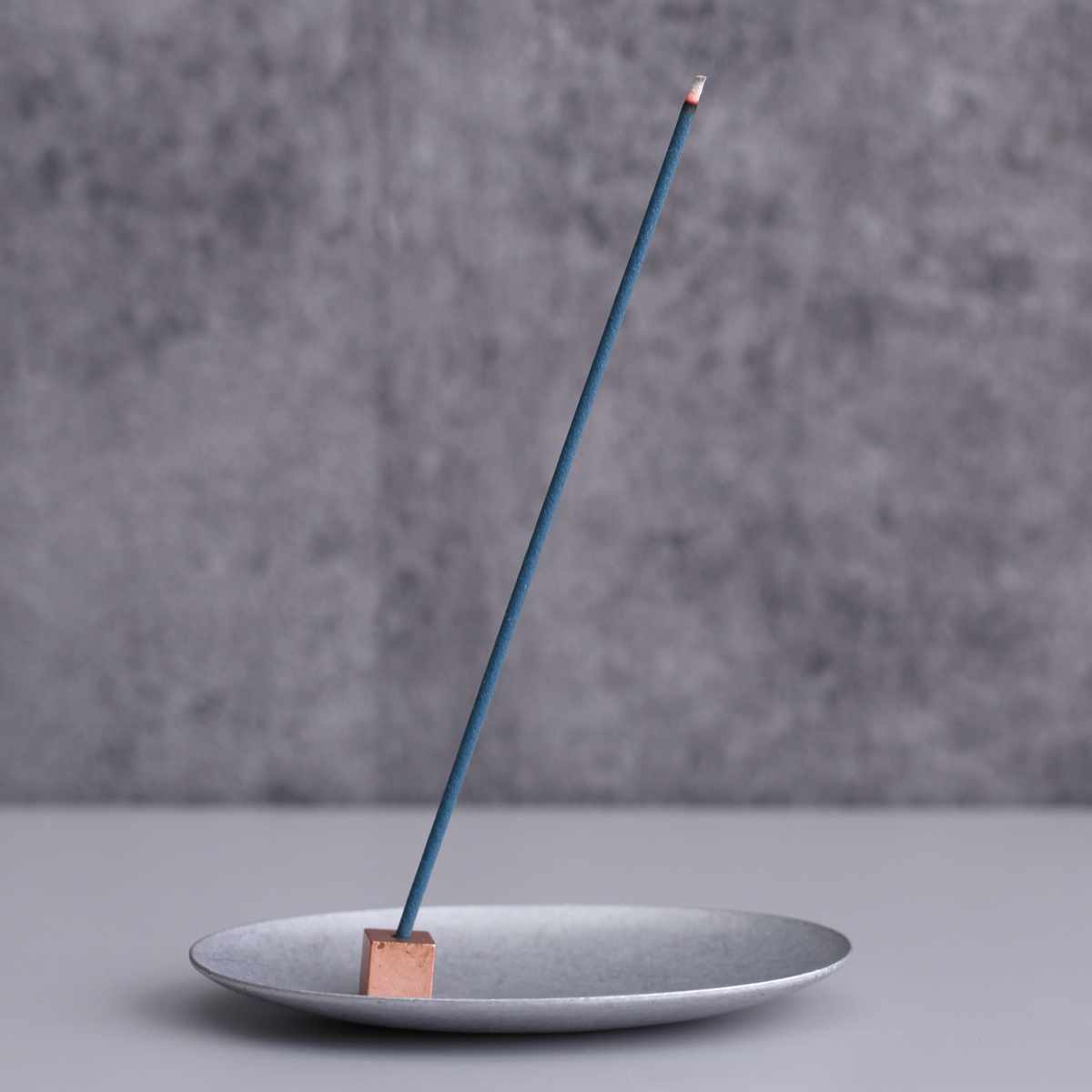 香立 HOME FRAGRANCE TOOL 金属製香皿香立てセット アルミ ( 香立て おしゃれ 香皿 お香立て スティック ロング インセンス シルバー 日...