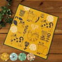ミニタオル ハンカチ FIKA 日本製 25×25cm ( タオル ハンド タオルチーフ 猫 ねこ ウォッシュタオル ハンカチタオル 手拭き 綿 コットン 吸水...