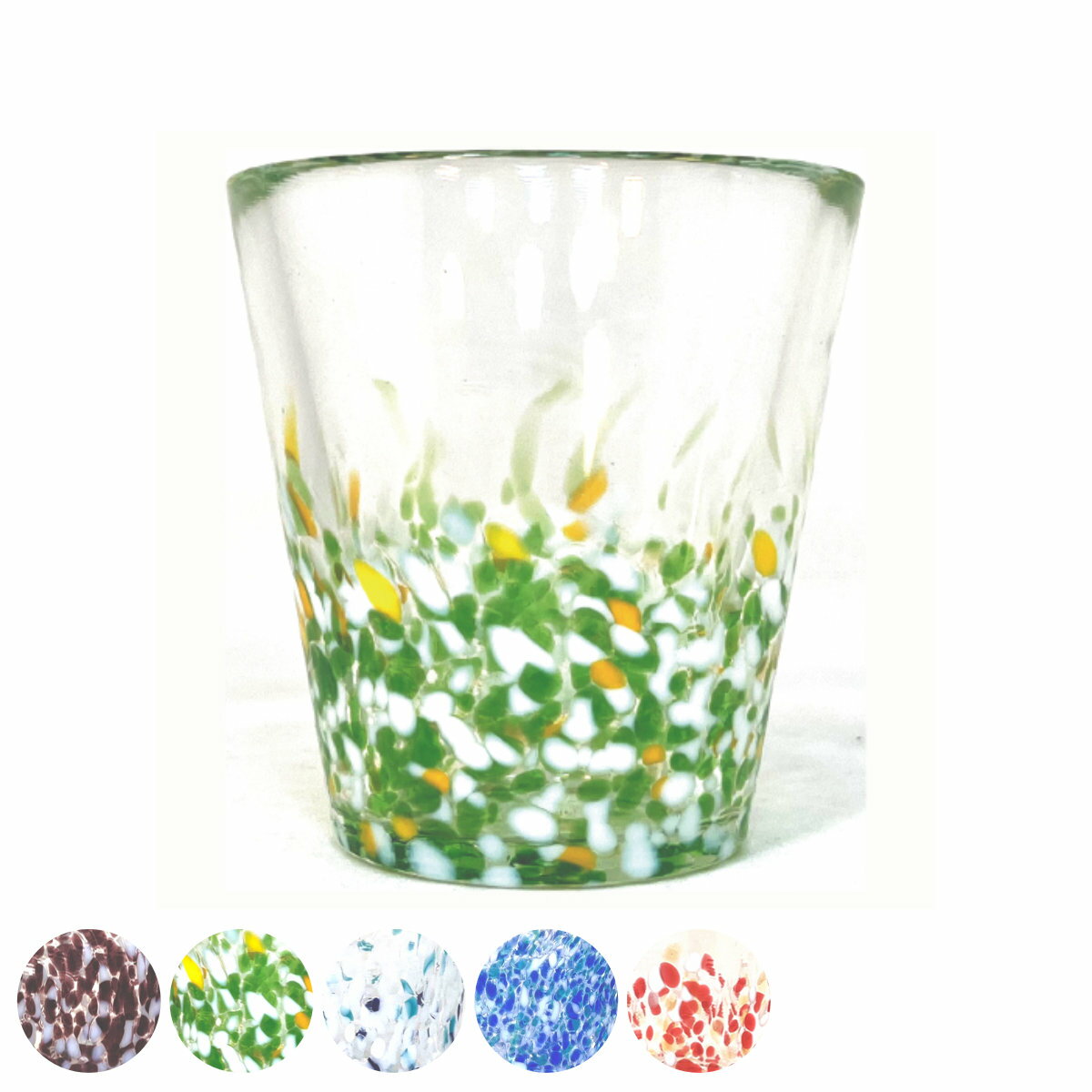 グラス 虹のスキャット タンブラー 小 （ コップ 食器 150ml 日本製 和風 和食器 シンプル モダン ）【39ショップ】 interior-palette-10207988 インテリアパレット パッケージ画像
