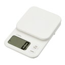 デジタルスケール 1kg エクレ 計量器 ドリテック ( dretec スケール キッチンスケール クッキングスケール デジタル 電池式 計量 家庭用 はかり ...