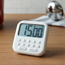 キッチンタイマー シャボン10 大画面タイマー マグネット付き フック付き ドリテック ( dretec デジタル タイマー マグネット スタンド 10キー キッチン 料理 学習 勉強 簡単 見やすい カウントダウン カウントアップ リピート )【39ショップ】