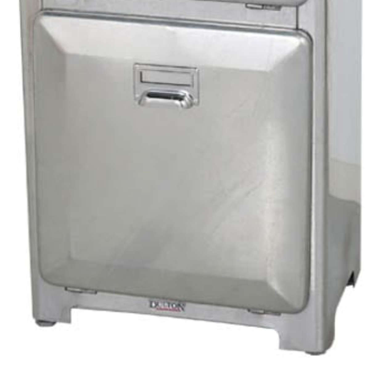 ゴミ箱 30L 15L×2 トラッシュカン ダブルデッカー ガルヴァナイズド ( ごみ箱 30リットル 2分別 ふた付き 分別 幅40 奥行29 高さ89 ヴィンテージ おしゃれ ごみ箱に見えない インナーボックス付 インテリア かっこいい シルバー ) 【39ショップ】