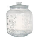 保存容器 ガラス ダルトン GLASS COOKIE JAR 7L クッキージャー ( DULTON キャニスター ガラス瓶 米びつ ガラスジャー 密閉 蓋付き...