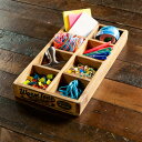 小物収納 ダルトン DULTON 8 PARTITION WOODEN BOX ウッデン ボックス 木製 幅17×奥行32.5×高さ4cm ( 小物入れ 収納ケ...