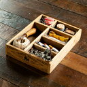 小物収納 ダルトン DULTON WOODEN ORGANIZER BOX NATURAL ウッデン ボックス 木製 幅18×奥行24×高さ4.7cm ( 小物...