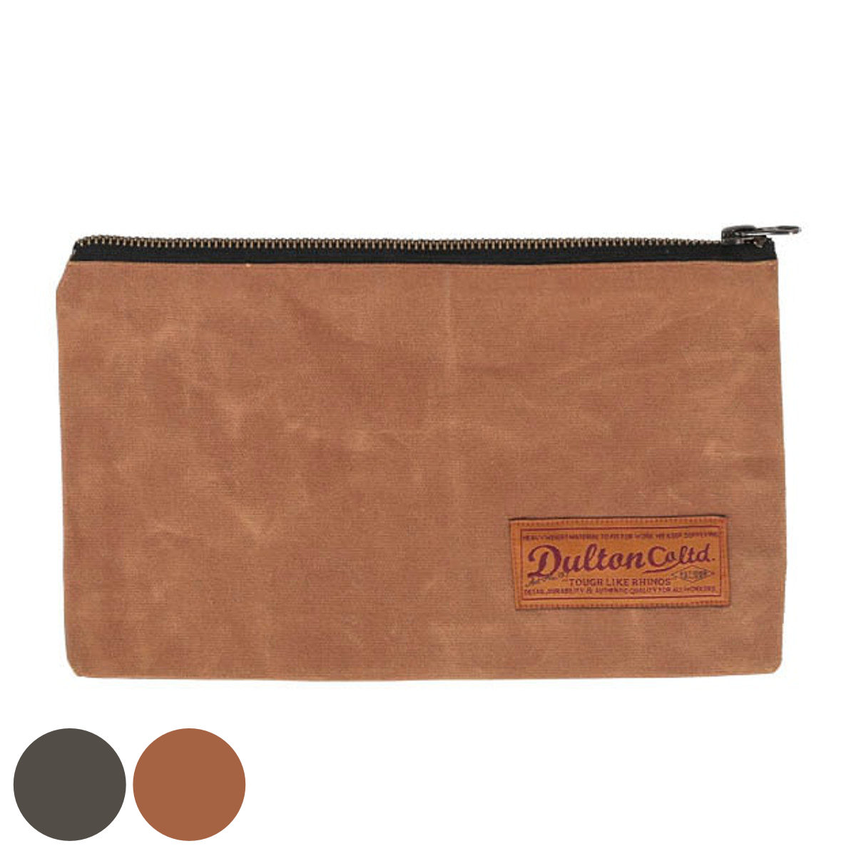ポーチ ダルトン WAX CANVAS TOOL POUCH Sサイズ フラットポーチ ( DULTON 小物入れ マルチポーチ 小物収納 持ち運び ケース か...