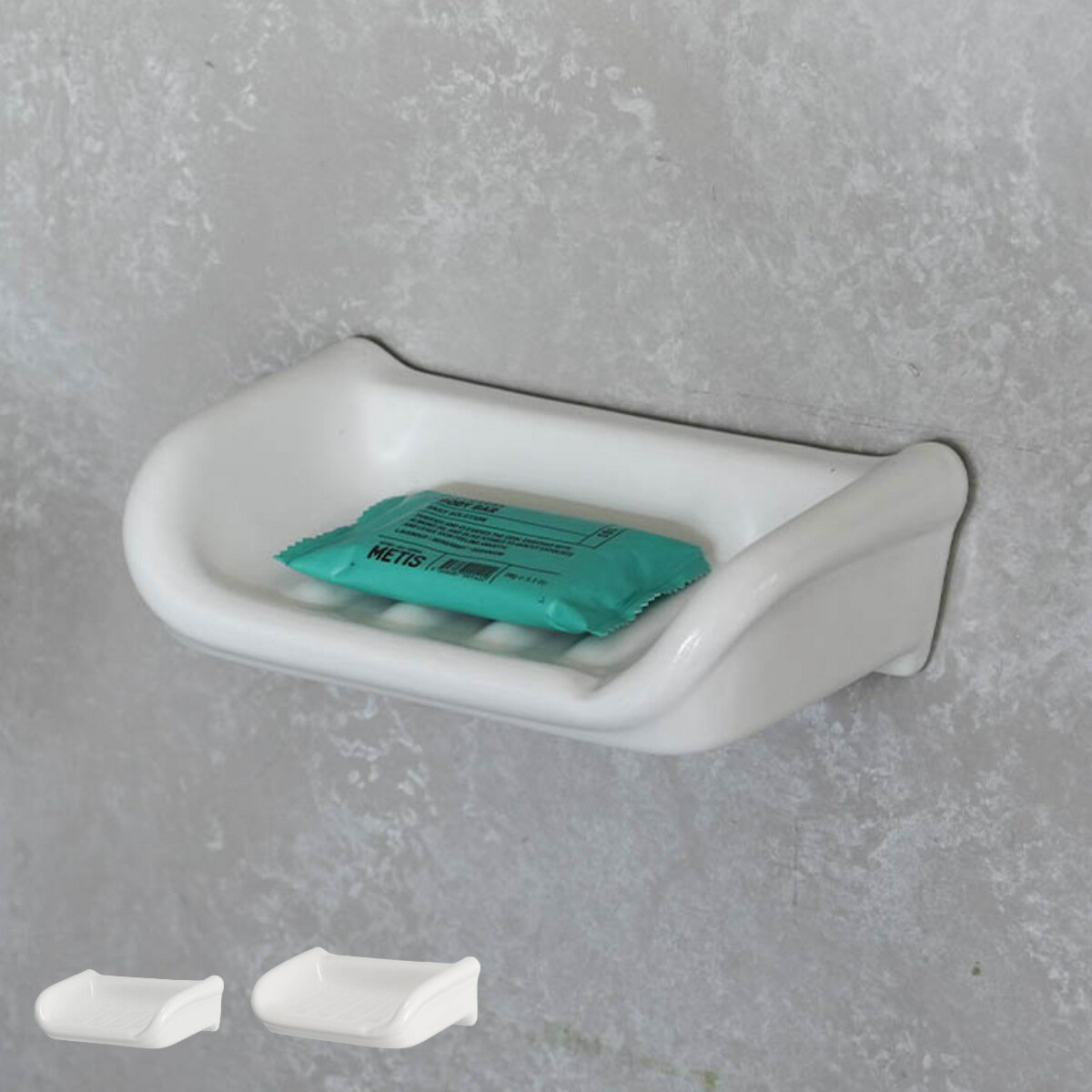 ダルトン DULTON ソープディッシュ PORCELAIN BIG SOAP DISH S L ( 石鹸トレー ソープトレイ 磁器 ポーセリン 陶器 石けん置...