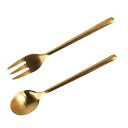 ダルトン フォーク スプーン SVELTE CUTLERY M.GOLD DST.FORK SPOON 各6本セット ( DULTON ステンレス おしゃれ デ...