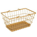 レジかご ダルトン RECTANGLE BASKET TRAY バスケット 幅30×奥行18×高さ16.3cm ( DULTON 収納バスケット ワイヤーバスケット かご カゴ 収納 持ち手付き 収納ボックス 収納ケース 小物収納 ディスプレイ おしゃれ )【39ショップ】