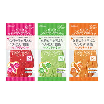 ゴム手袋 Mサイズ プリティーネ 天然ゴム レッド ( 手袋 キッチン手袋 キッチングローブ 食器洗い 皿洗い キッチン用手袋 調理用手袋 作業用手袋 家庭用手袋 キッチン用品 抗菌加工 )【39ショップ】