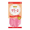 ビニール手袋 M 厚手 サラーネ ピンク ( 手袋 厚手手袋 抗菌加工 調理用手袋 作業用手袋 家庭用手袋 掃除用手袋 キッチン用品 手ぶくろ ) 【39ショッ...