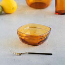 デュラレックス ボウル 11cm カレボウル AMBER アンバー 強化ガラス ( DURALEX 食洗機対応 電子レンジ対応 豆鉢 小鉢 鉢 アイス ヨーグル...