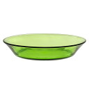 デュラレックス スーププレート 19.5cm LYS STACK リススタック JUNGLE GREEN 強化ガラス 6枚セット ( 食洗機対応 電子レンジ対応 DURALEX 皿 食器 お皿 深皿 ガラス ガラス製 ガラスプレート 丈夫 グリーン おしゃれ )【39ショップ】