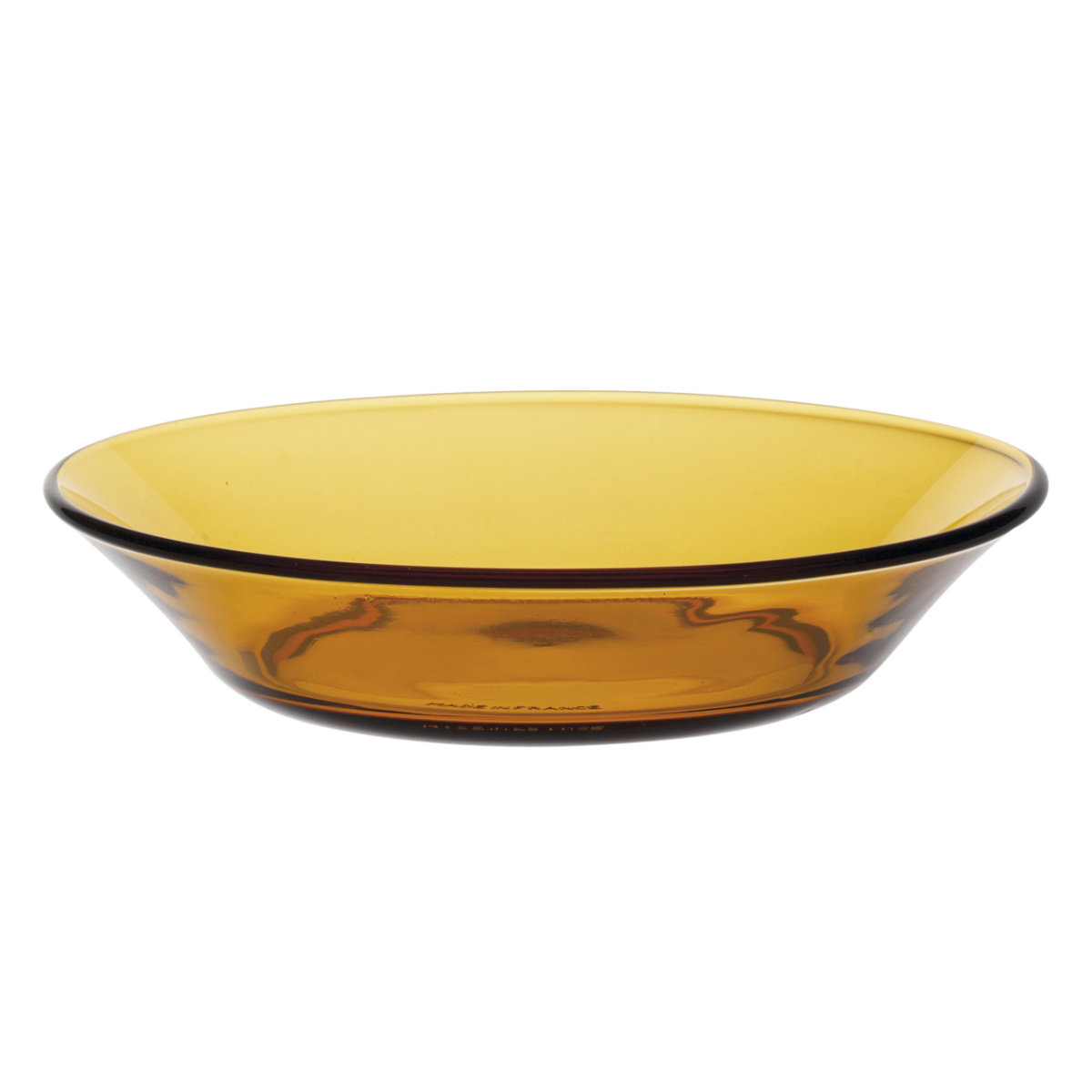 DURALEX デュラレックス プレート リス スーププレート アンバー 14.5cm （ LYS 食洗機対応 電子レンジ対応 ガラス 皿 お皿 食器 フランス製 全面物理強化ガラス アイス フルーツ デザート 丈夫 シンプル おしゃれ ）【39ショップ】