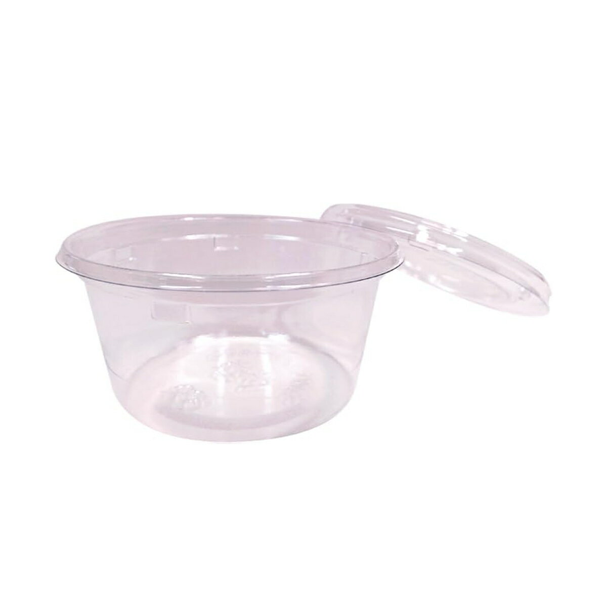 Rakuten - 使い捨て容器 透明ふた付き丸カップ 120ml 10枚入 おかずデザート容器 （ 使い捨て プラスチック容器 透明 クリア カップ 容器 日本製 10組入り 使い捨てカップ 蓋つき アウトドア BBQ イベント お惣菜 テイクアウト ）【39ショップ】