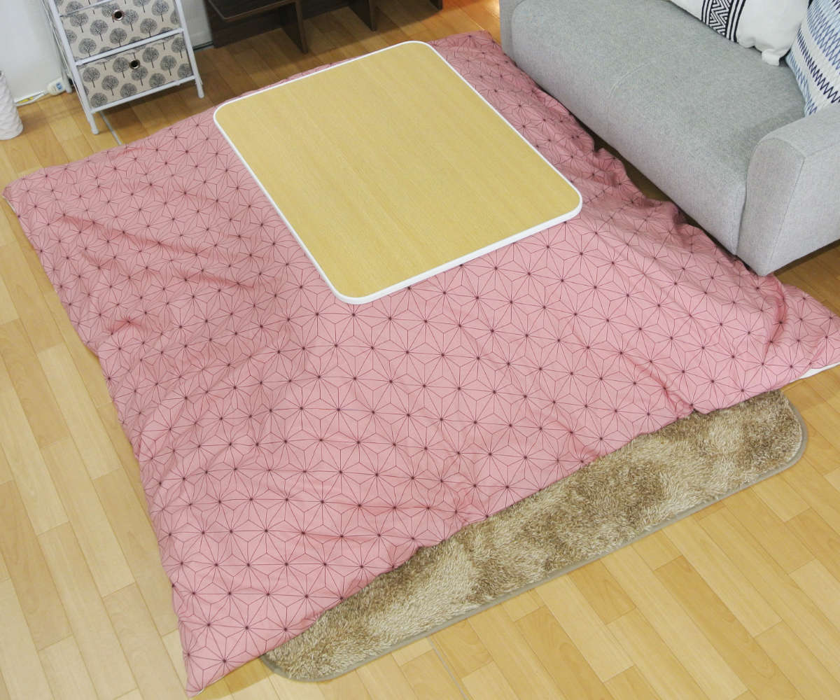 こたつ布団カバー 210×310cm 長方形 綿100% 日本製 ( 送料無料 こたつ布団 カバー コタツ布団 洗える コタツ布団カバー こたつカバー コタツカバー 大判 おしゃれ 国産 紐付き 静電気 炬燵カバー 掛け布団カバー 洗濯 ) 【39ショップ】 [3]