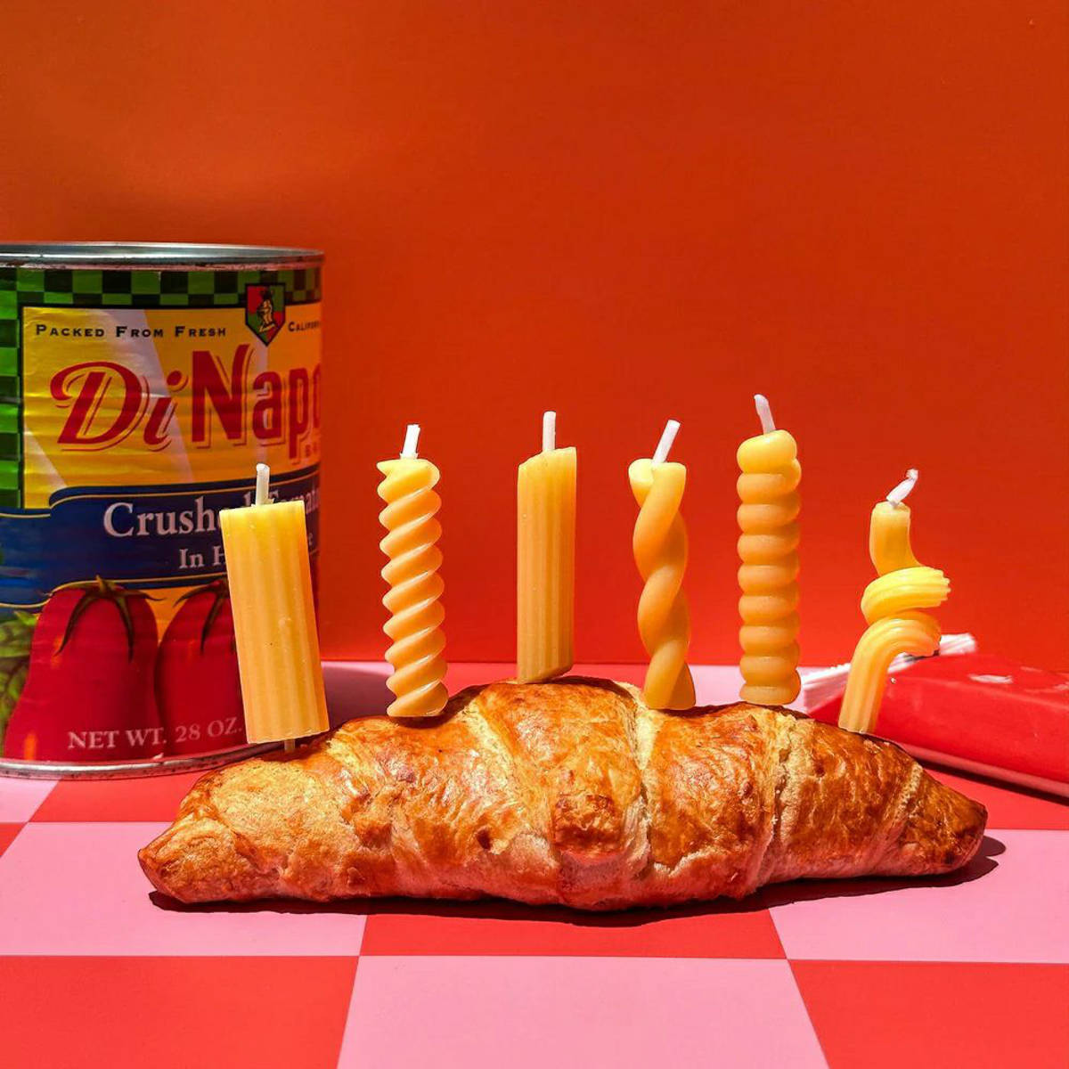 Fred キャンドル パーティー 食べ物 オシャレ お祝い （ フレッド パスタ きのこ ...