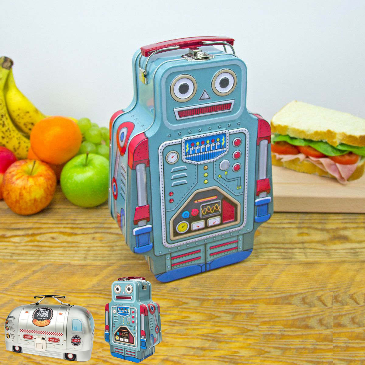 収納ケース SUCK UK オーガナイザー プレゼント オシャレ （ サックユーケー ロボット型 フードトラック型 小物入れ インテリア 雑貨 子ども 収納 デザイン おもちゃ収納 飾る オブジェ グッズ 景品 ギフト ）【39ショップ】