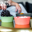 ボウル 同色2個入り 12cm KOZIOL CONNECT プラスチック ( 食洗機対応 サラダボウル デザートボウル 鉢 お椀 スタッキング 積み重ね コンパクト 軽い 割れにくい 丈夫 サラダ デザート エコ おしゃれ ) 【39ショップ】