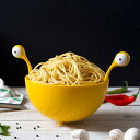 ザル OTOTO スパゲティ モンスターボウル ( 水切りザル ざる 水切りボウル ボール 食洗機対応 水切り 湯切り パスタ 下ごしらえ ユニーク エイリアン キッチンツール )【39ショップ】