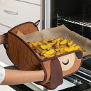 ミトン OTOTO Hot-Dog Mitts キッチンミトン ドッグ ( 鍋つかみ オーブンミット グローブ 布製 綿 犬 いぬ イヌ キッチングローブ オー...