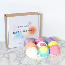 EPEIOS バスボム 9個 12個 入浴剤 ギフト ( ギフトセット バスボール プレゼント 贈り物 おしゃれ かわいい 女性 お風呂 入浴 バスグッズ 詰め...