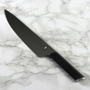 包丁 牛刀 21cm NiNJA cool kitchen ware 日本製 ( 21センチ 刃渡り 黒 ブラック シェフナイフ 牛刀包丁 モリブデンバナジウム...